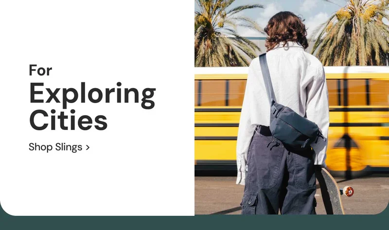 For Exploring Cities Shop Slings