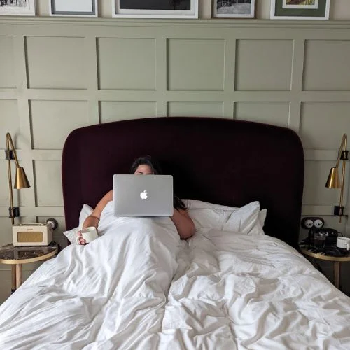 Working From Bed