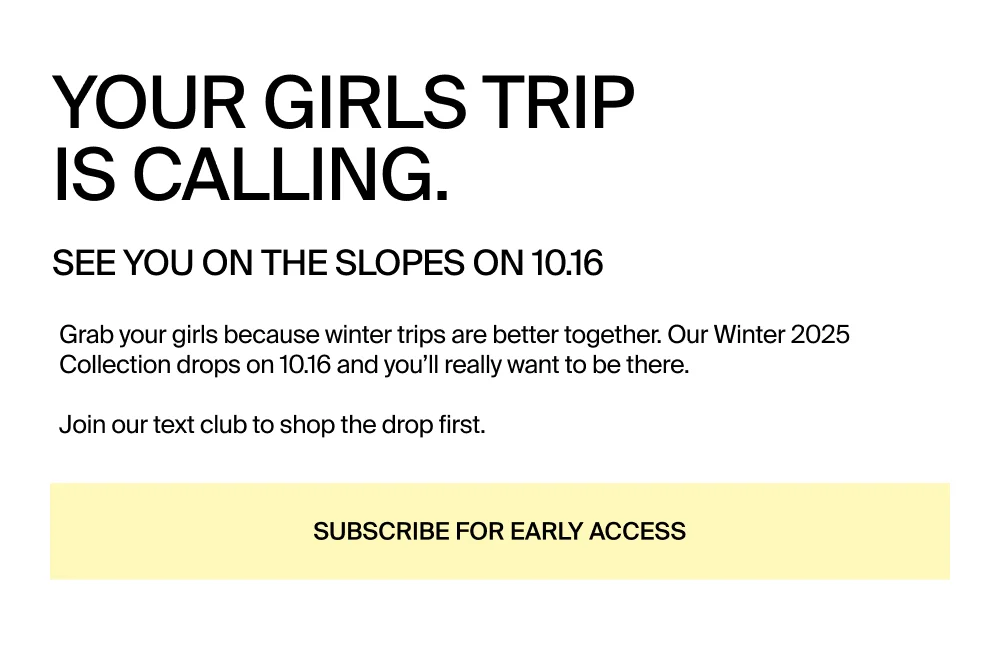Subscribe to SMS for first access