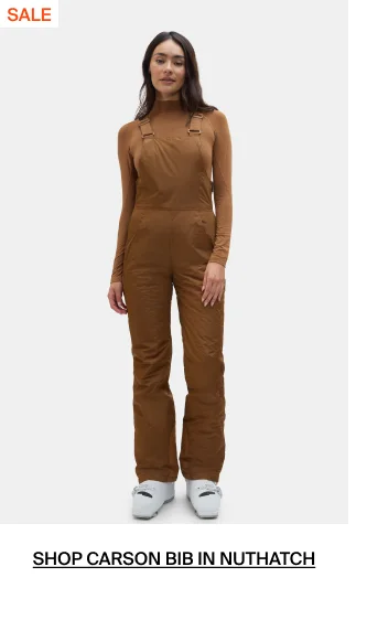 Shop Carson Bib Pant in Nuthatch