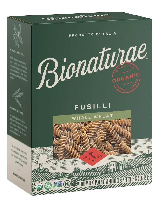Image of Bionaturae Organic Whole Wheat Fusilli Pasta