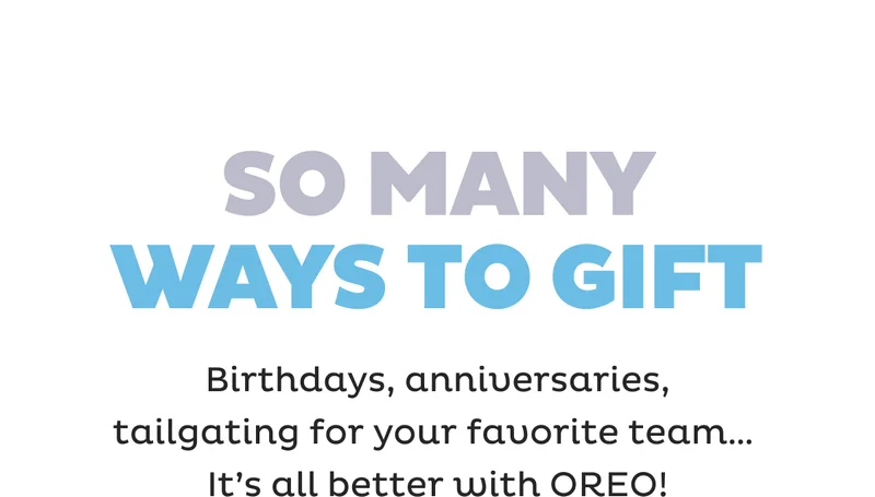 So Many Ways to Gift