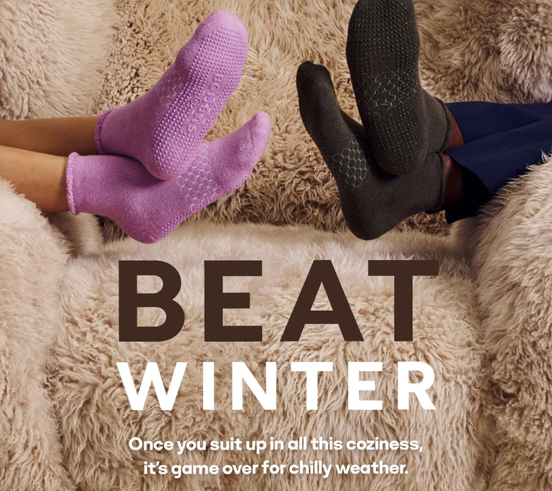 BEAT WINTER. Once you suit up in all this coziness, it's game over for chilly weather.