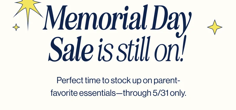 Memorial Day Sale is still on!