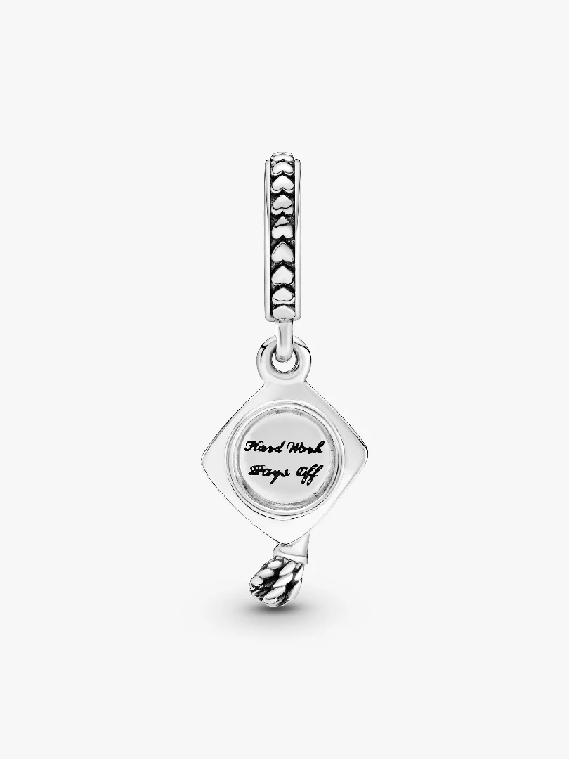 Graduation Cap Dangle Charm