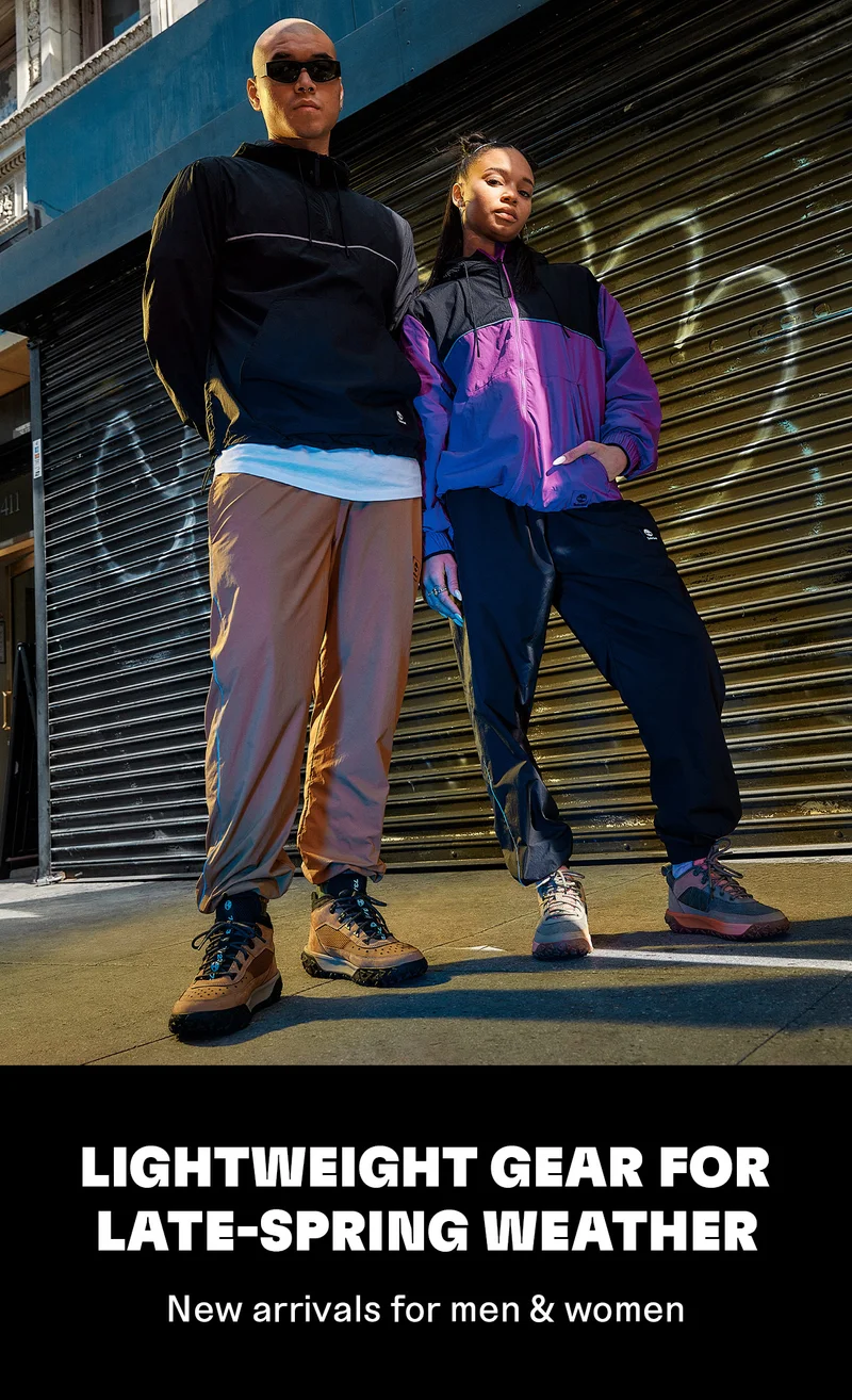 Lightweight gear for late-Spring weather