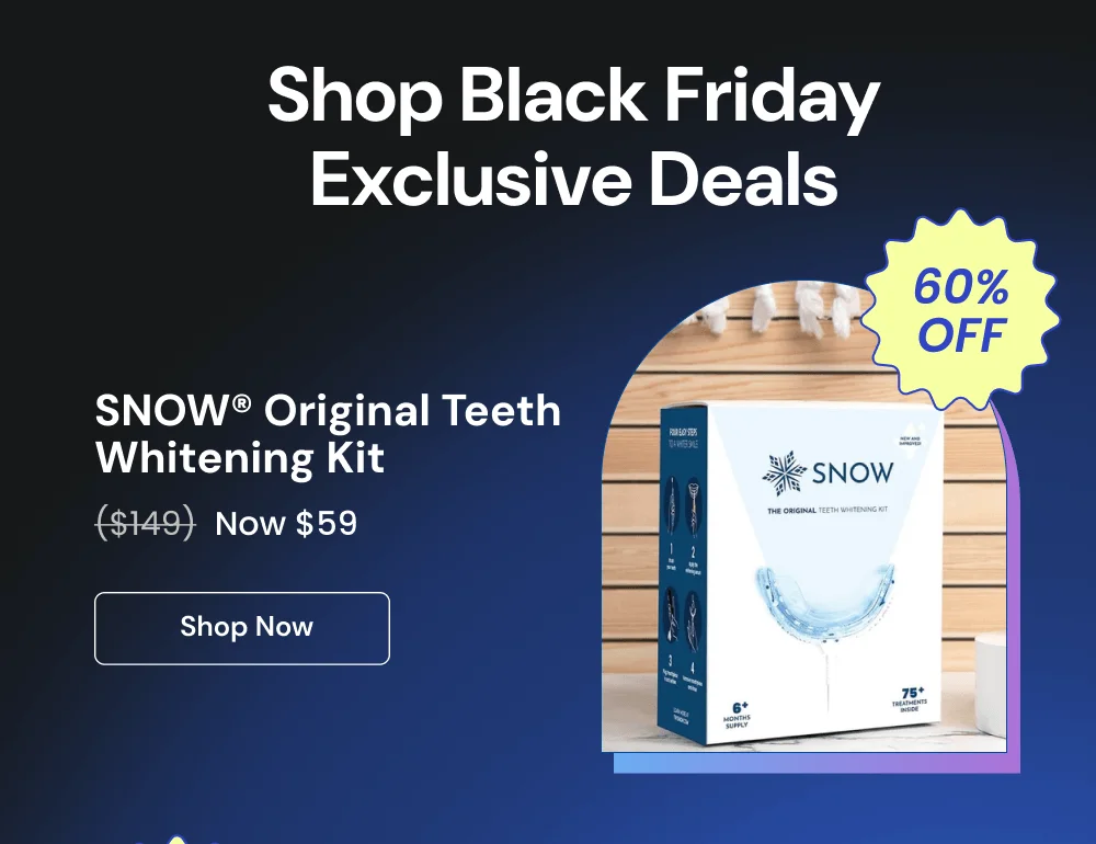60% off: Original Teeth Whitening Kit [SHOP NOW]