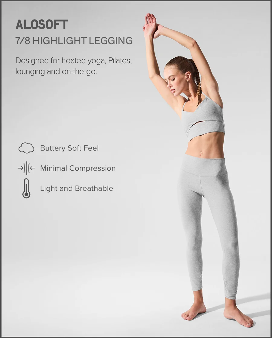 ALOSOFT 7/8 HIGHLIGHT LEGGING