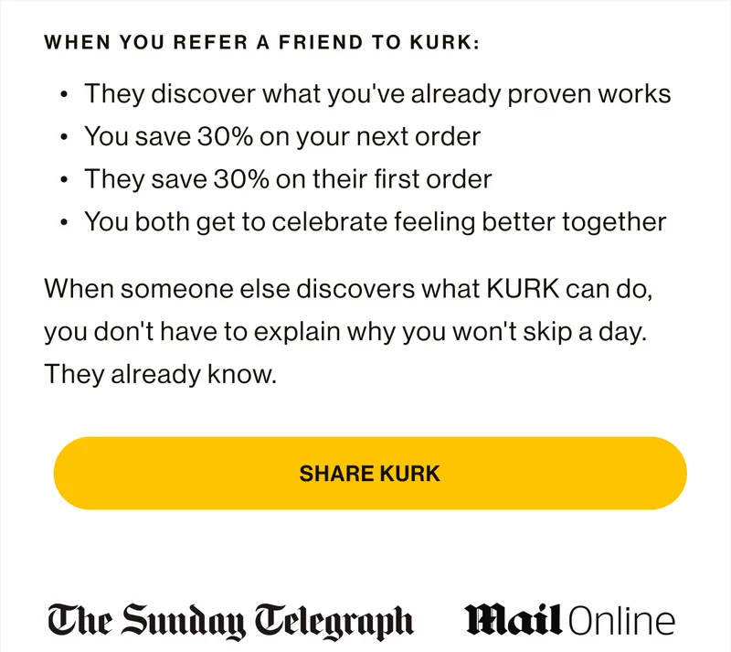 Refer a friend
