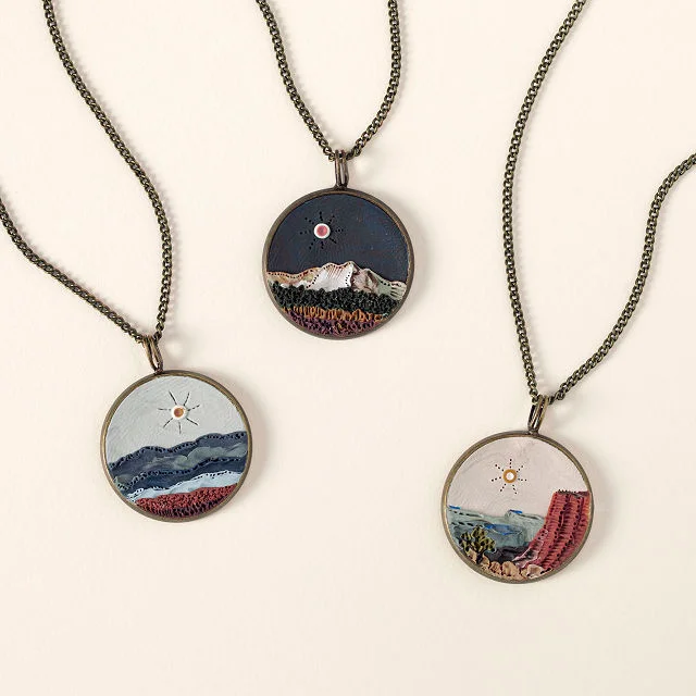 National Park Sculpture Necklace