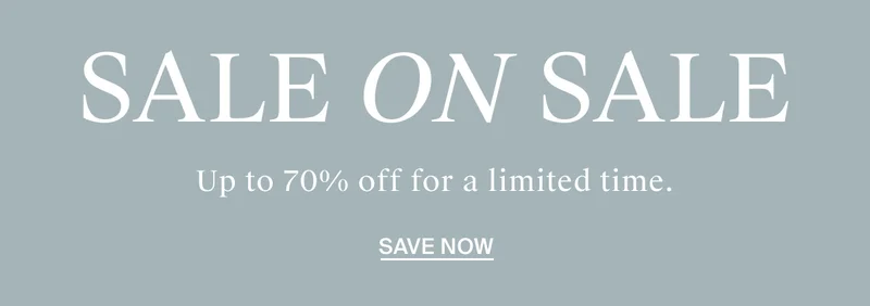 Shop Sale on Sale for savings up to 70%
