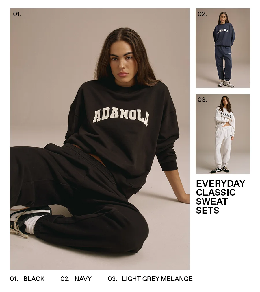 Everyday classic sweat sets