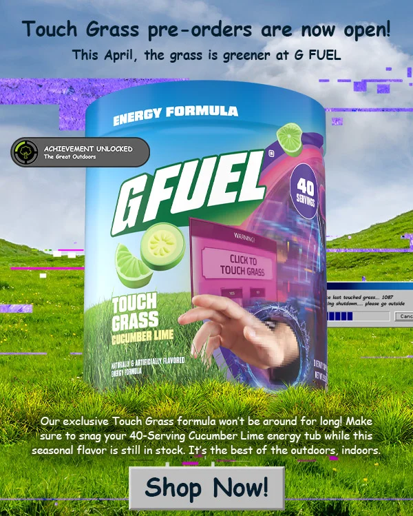 TOUCH GRASS PRE-ORDERS ARE NOW OPEN!