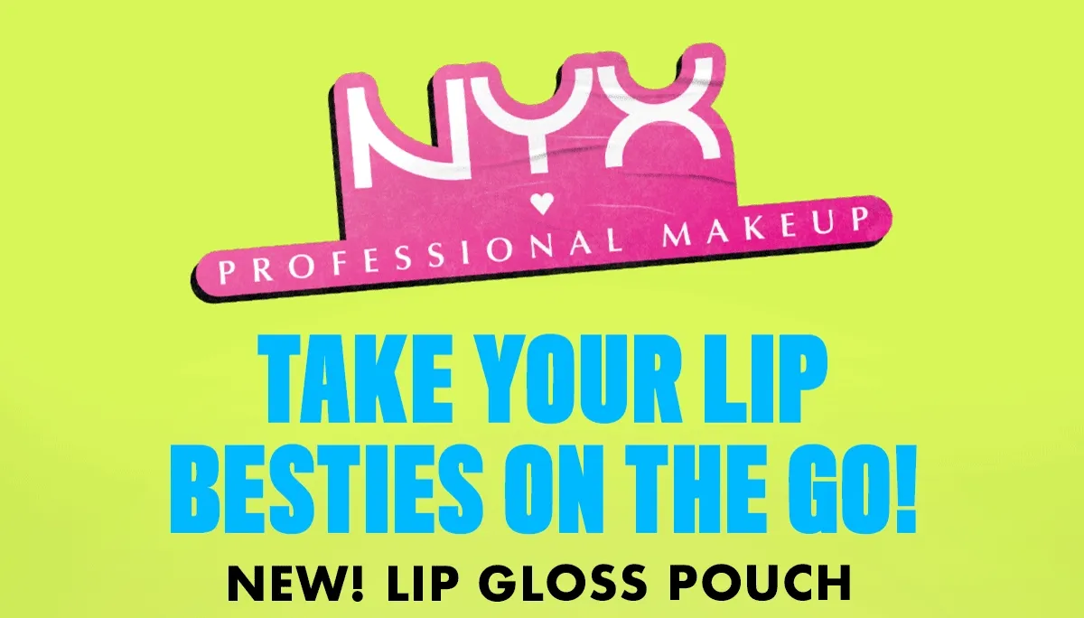 TAKE YOUR LIP BESTIES ON THE GO! NEW! LIP GLOSS POUCH