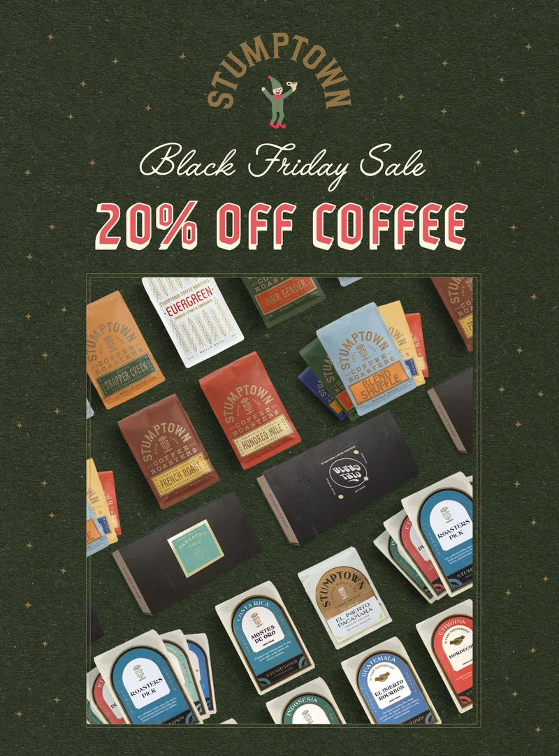 Black Friday Sale 20% OFF COFFEE