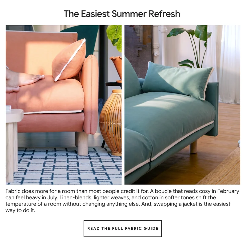 The easiest summer refresh