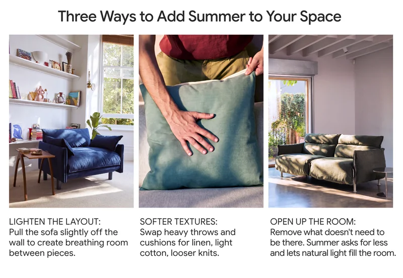 Three ways to add summer to your space