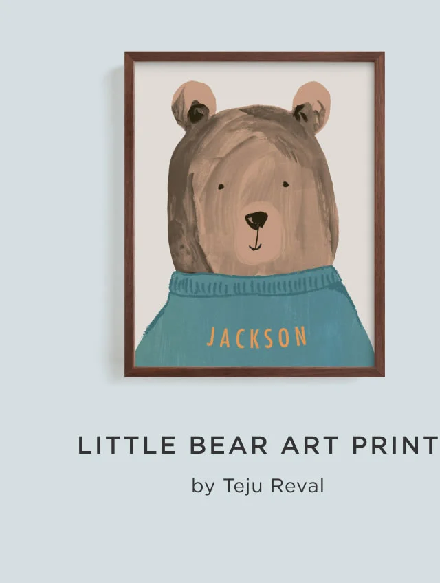 Little Bear Art Print