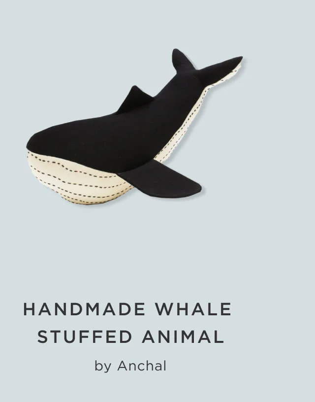 Handmade Whale Stuffed Animal