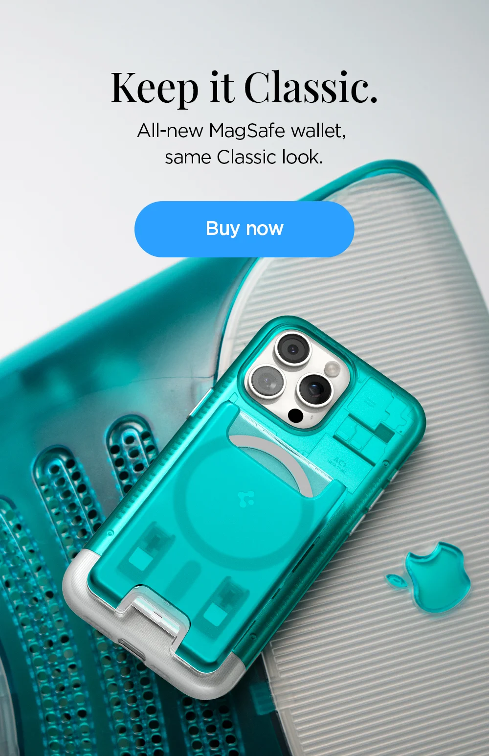 Keep it Classic. All-new MagSafe wallet, same Classic look. Buy Classic C1 MagSafe compatible wallet.