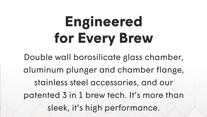 Engineered for every brew