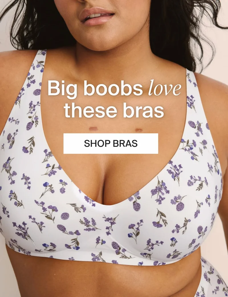 Big Boobs love these bras. Shop Bras