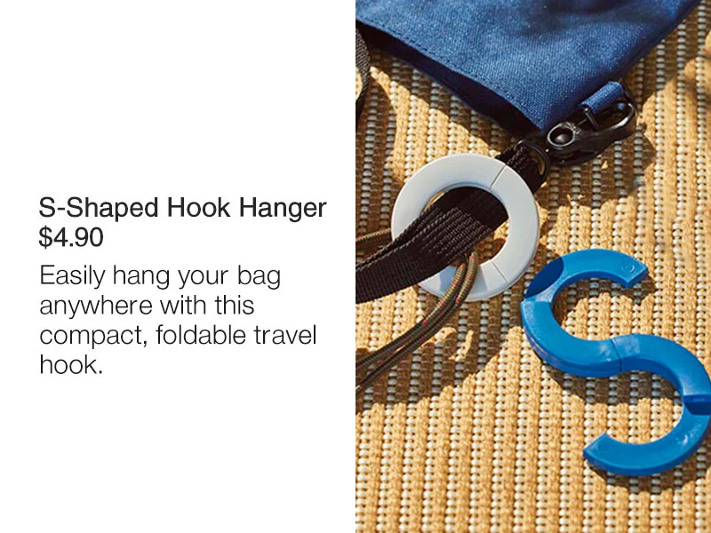 Shop S-Shaped Hook Hanger