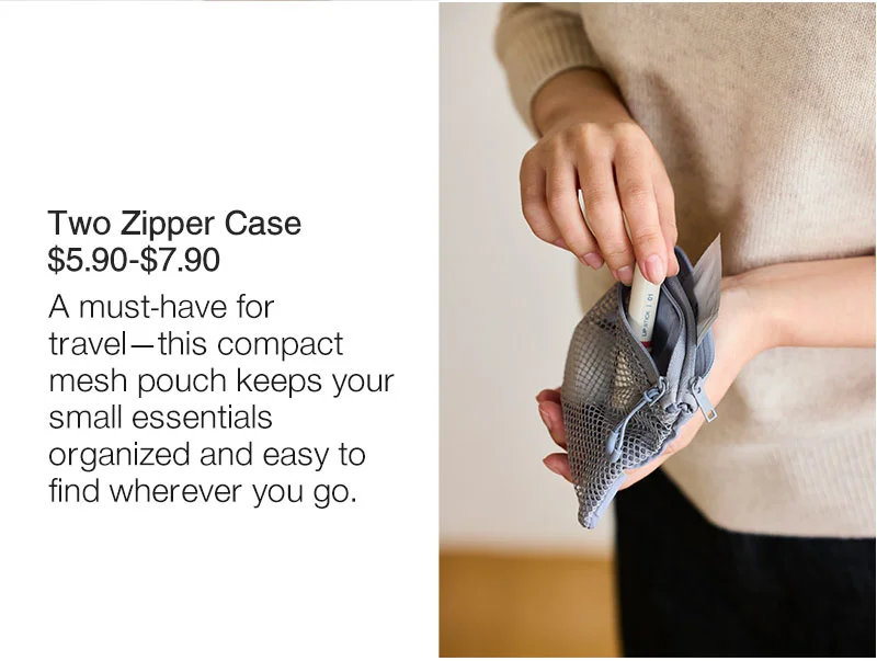 Shop Polyester Two Zipper Case