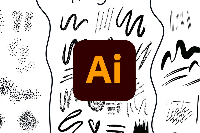 Adobe Illustrator brush study