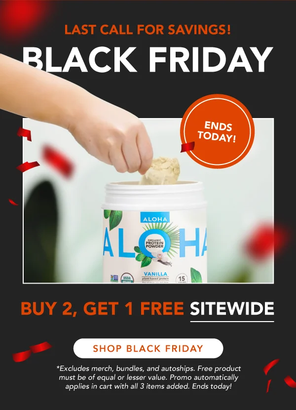 Last Call For Black Friday Savings!