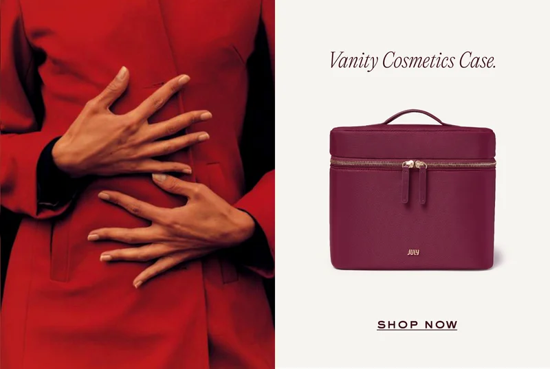 Vanity Cosmetic Case.