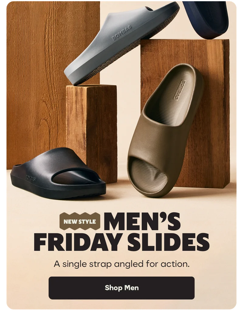 NEW STYLE | MEN'S FRIDAY SLIDES | A single strap angled for action. | Shop Men