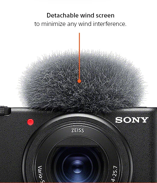 Detachable wind screen to minimize any wind interference.