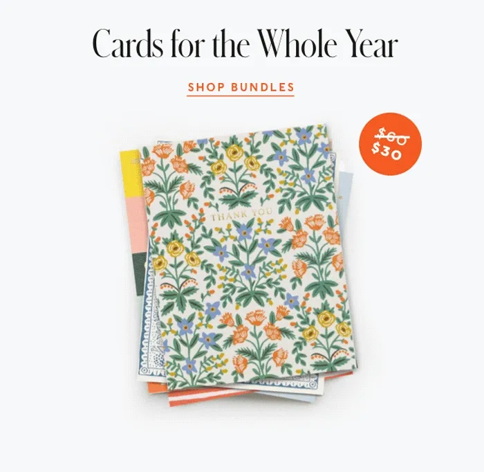 Shop 50% Off Select Card Bundles