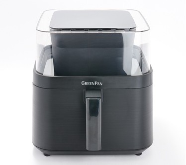 GreenPan 7Qt Ceramic Nonstick 360 Clear View Air Fryer