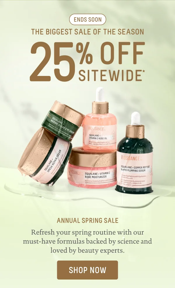 25% off sitewide
