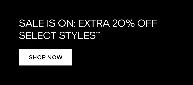 extra 2O% off select styles