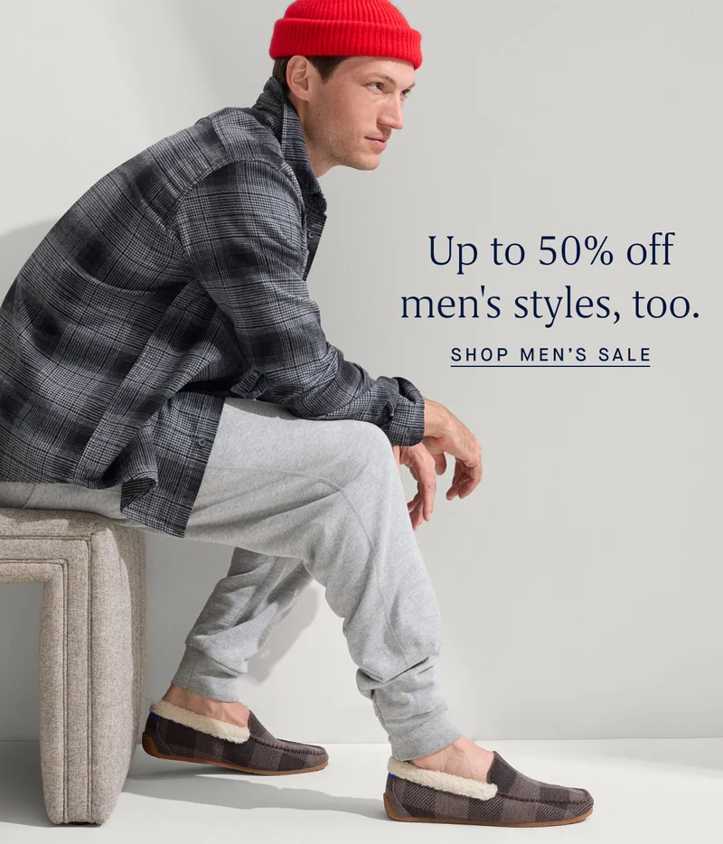 Up to 50% off men's styles, too. SHOP MEN'S SALE
