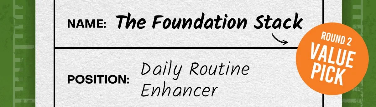 The Foundation Stack - Round 2 Value Pick