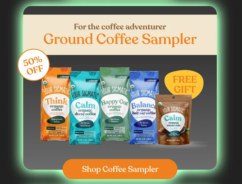For the coffee adventurer | Ground Coffee Sampler | 50% OFF | Free Gift | Shop coffee sampler
