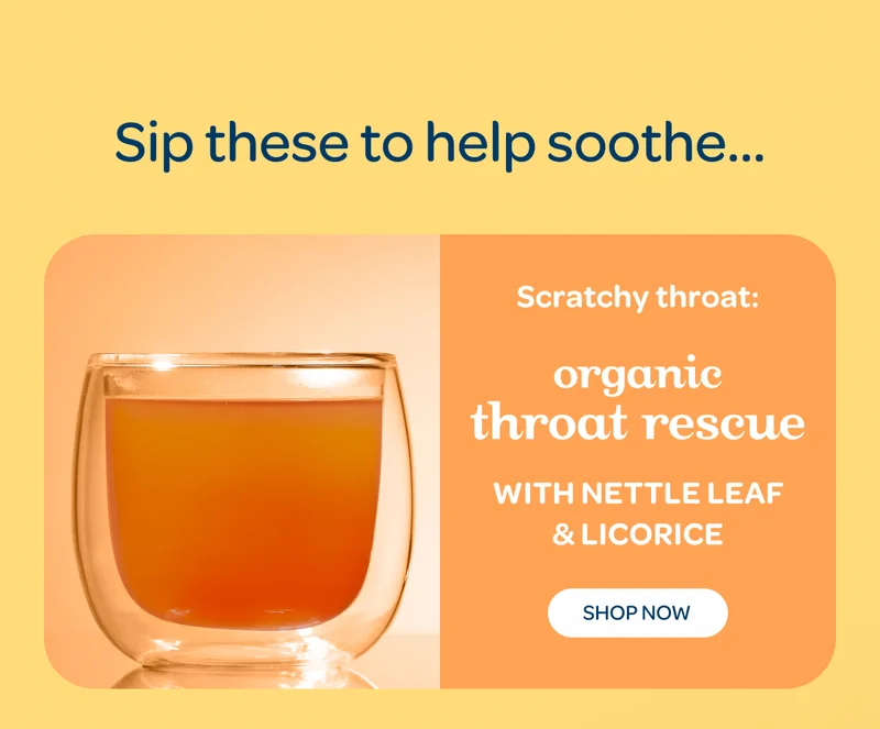 Scratchy throat: organic throat rescue - Shop now