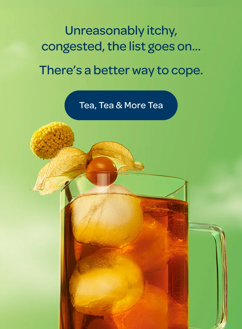 Unreasonably itchy, congested, the list goes on… - Tea, Tea & More Tea