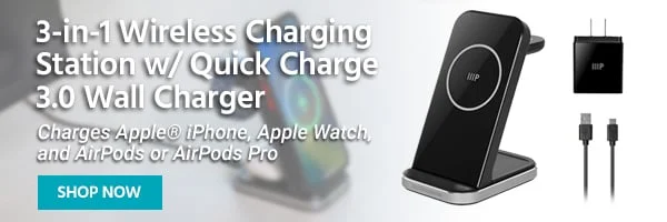 3 in 1 Wireless Charging Station for iPhone