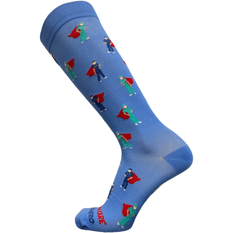 Image of Healthcare Superhero Men's Compression Socks