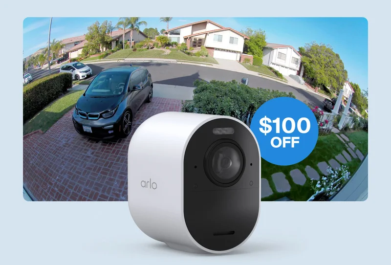 Ultra 2 Wireless Security Camera. $100 off.