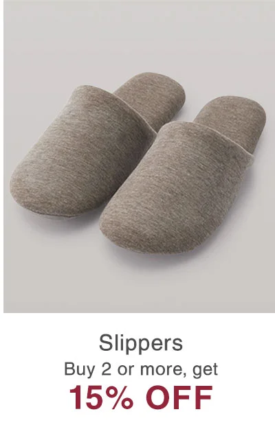 Shop 15% Off Slippers