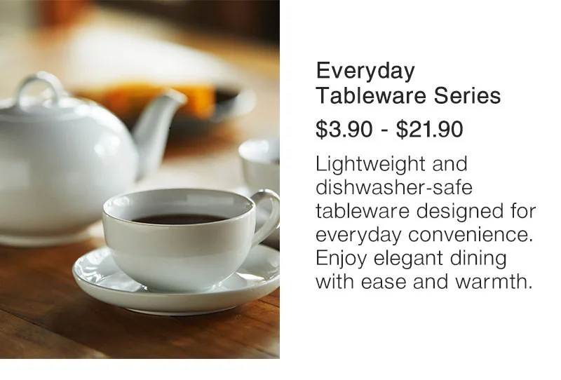 Shop Everyday Tableware