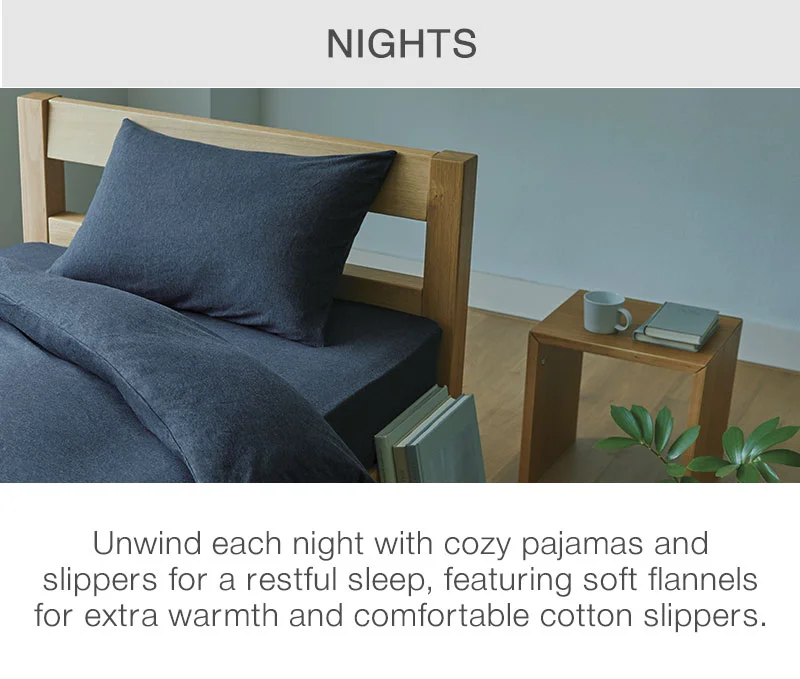 Unwind each night at home.