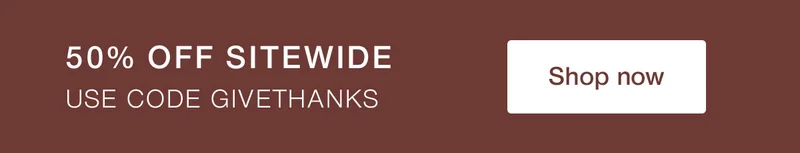 50% off sitewide. Use code discount code
