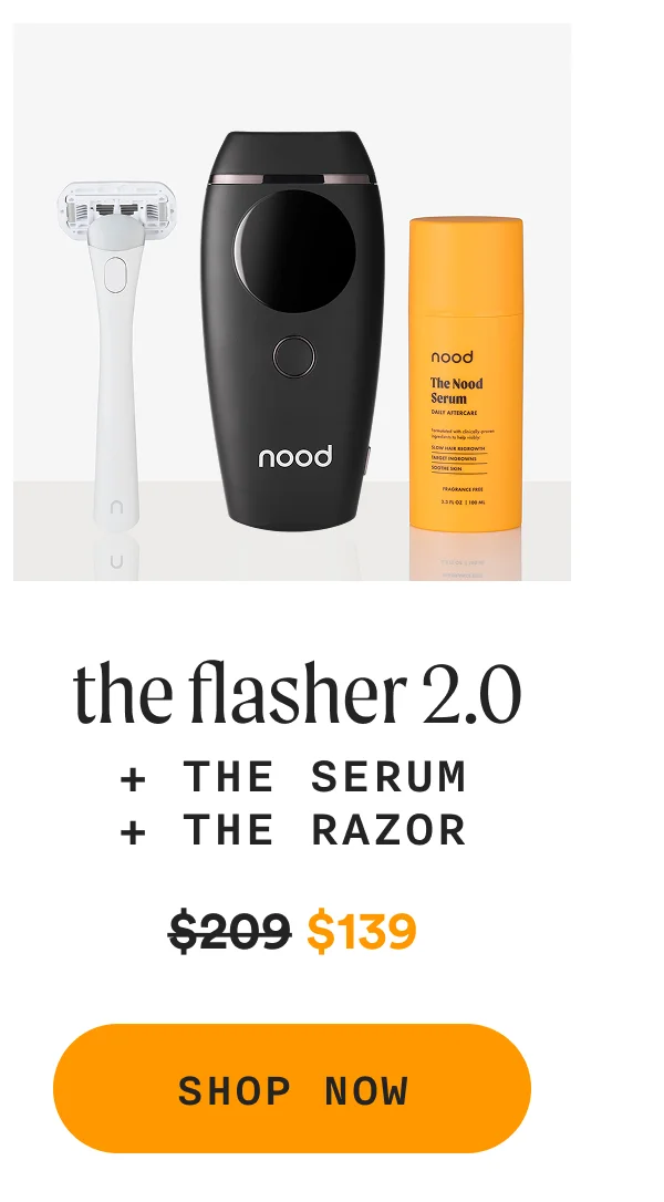 the flasher 2.0 + the serum + the razor - (Retail Price = $209 - Sale Price = $139) - SHOP NOW